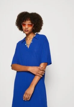 Monki Robe En Jersey - Bright Cobolt Blue -Femelle Vêtements Boutique 05cdef344d4b4abea80138cd3a4a5632