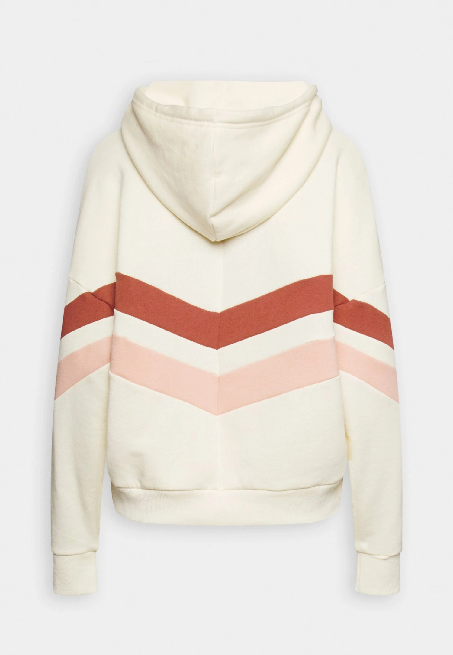 Even&Odd Sweatshirt - White/Brown/Pink 2 Even&Odd Sweatshirt - White/Brown/Pink – Image 2