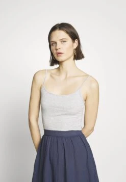 Anna Field 3Er Pack - Débardeur - White/Navy/Light Grey -Femelle Vêtements Boutique 0e2da5d033314ab69bd7b99f581c9dfb