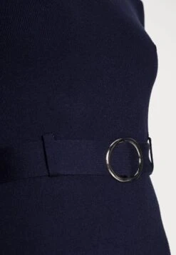 Anna Field Crew Ausschnitt Mini Strickkleid Mit Gürtel - Robe Pull - Dark Blue -Femelle Vêtements Boutique 0f3e033d03c447b487980d4911bec165