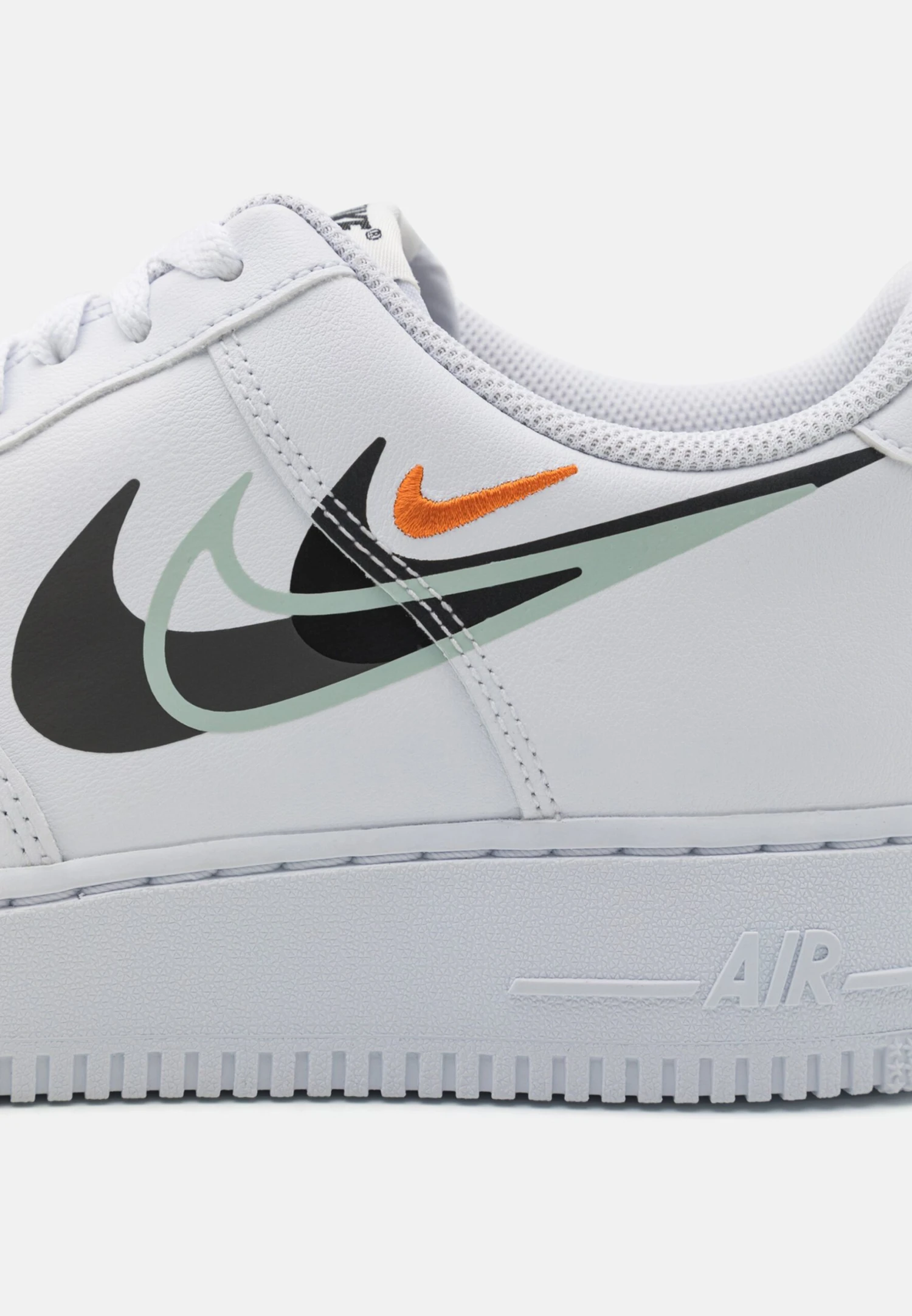 Nike Sportswear Air Force 1 Unisex - Baskets Basses - White/Ash/Black/Light Silver/Bright Mandarin 8 Nike Sportswear Air Force 1 Unisex - Baskets Basses - White/Ash/Black/Light Silver/Bright Mandarin – Image 8