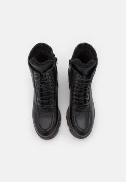 Anna Field Leather Winter Bootie - Bottes De Neige - Black -Femelle Vêtements Boutique 1f7766b6380b43249c97d206d76344de