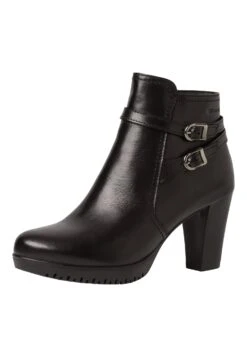 Tamaris Boots À Talons - Black Leather -Femelle Vêtements Boutique 2bbe97ce676b4ff38caaea21f3819c5d