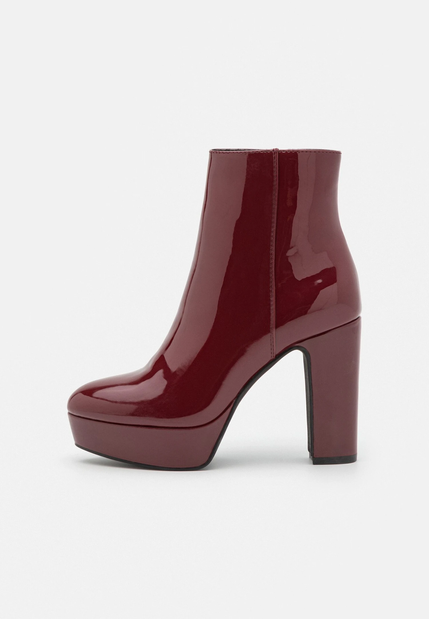 Anna Field Bottines À Talons Hauts - Dark Red 2 Anna Field Bottines À Talons Hauts - Dark Red – Image 2