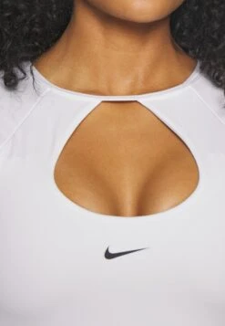 Nike Performance Bra Crop - T-Shirt À Manches Longues - White/Black -Femelle Vêtements Boutique 332b873a944241b5b99fd137052acfa5