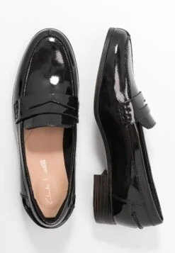 Clarks Hamble Loafer - Mocassins - Black -Femelle Vêtements Boutique 38b755c33c584202890ba64b501e868d