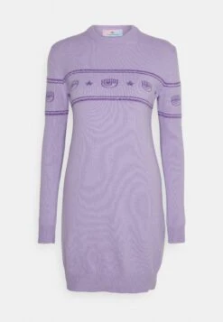 Chiara Ferragni Maxilogo Dress - Robe Pull - Purple 12 Chiara Ferragni Maxilogo Dress - Robe Pull - Purple -Femelle Vêtements Boutique 3cb59fa2c1a94581bdf647321e729405
