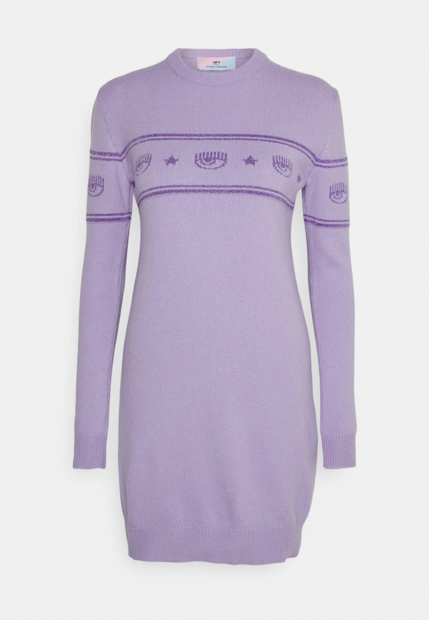 Chiara Ferragni Maxilogo Dress - Robe Pull - Purple 6 Chiara Ferragni Maxilogo Dress - Robe Pull - Purple – Image 6