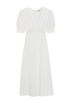 CLAUDIE PIERLOT Rivage - Robe De Jour - Blanc -Femelle Vêtements Boutique 43688c249a40436780a097457d20edbe
