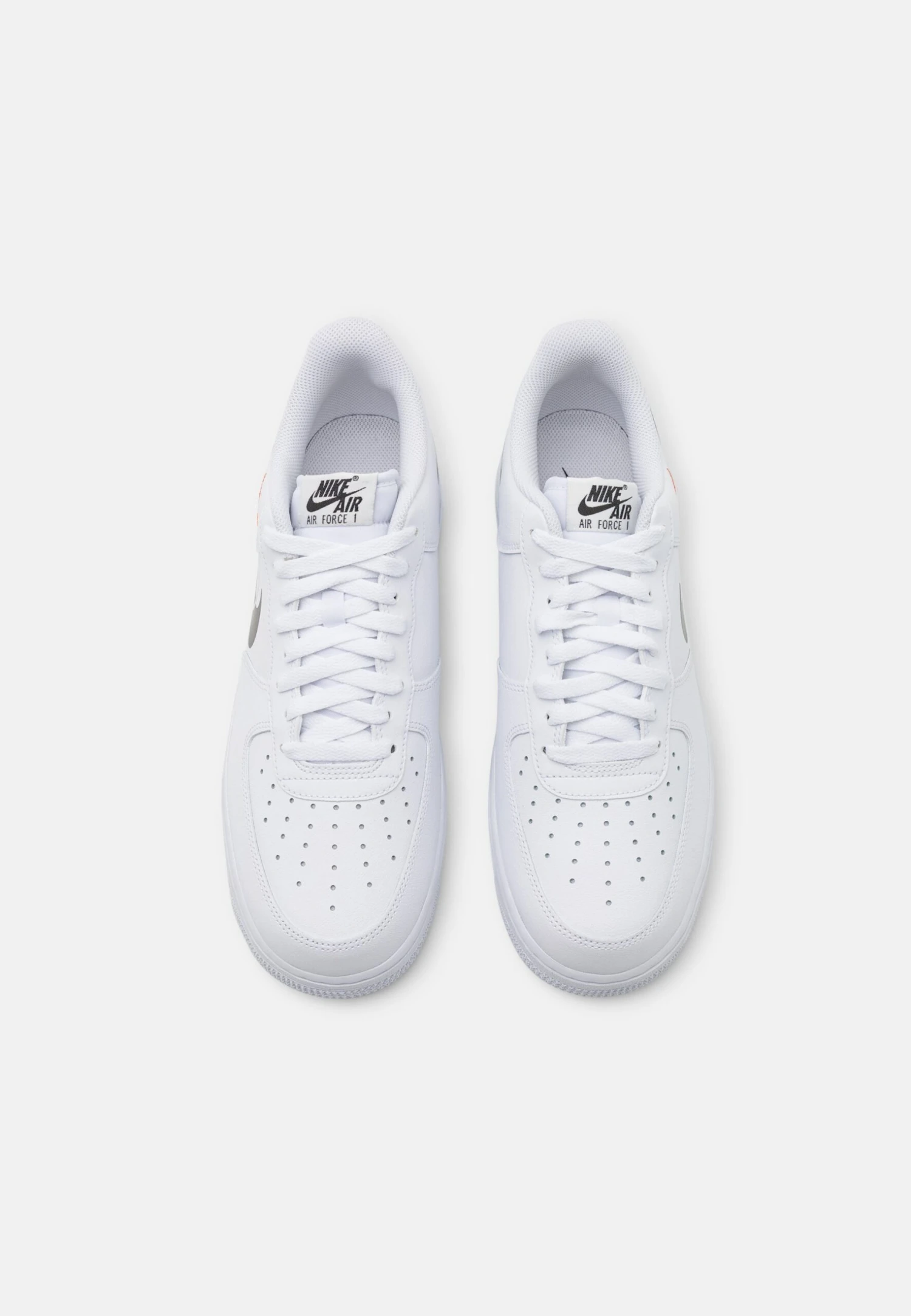 Nike Sportswear Air Force 1 Unisex - Baskets Basses - White/Ash/Black/Light Silver/Bright Mandarin 6 Nike Sportswear Air Force 1 Unisex - Baskets Basses - White/Ash/Black/Light Silver/Bright Mandarin – Image 6