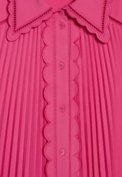 CLAUDIE PIERLOT Ramo - Robe Chemise - Bubble Gum -Femelle Vêtements Boutique 4da757ccd73a44aebd715440e56d840f