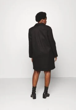 Vero Moda Curve Vmcpop Coat - Manteau Classique - Black -Femelle Vêtements Boutique 539180074fe9457381013d2ed70b7c1a