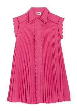 CLAUDIE PIERLOT Ramo - Robe Chemise - Bubble Gum -Femelle Vêtements Boutique 74129cc83d2e4eb09aa434fc6bbf88fb