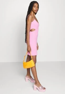 Even&Odd Flare Mini Dress - Robe De Jour - Pink -Femelle Vêtements Boutique 8b1307b6516941d5b0b08300c4236a44