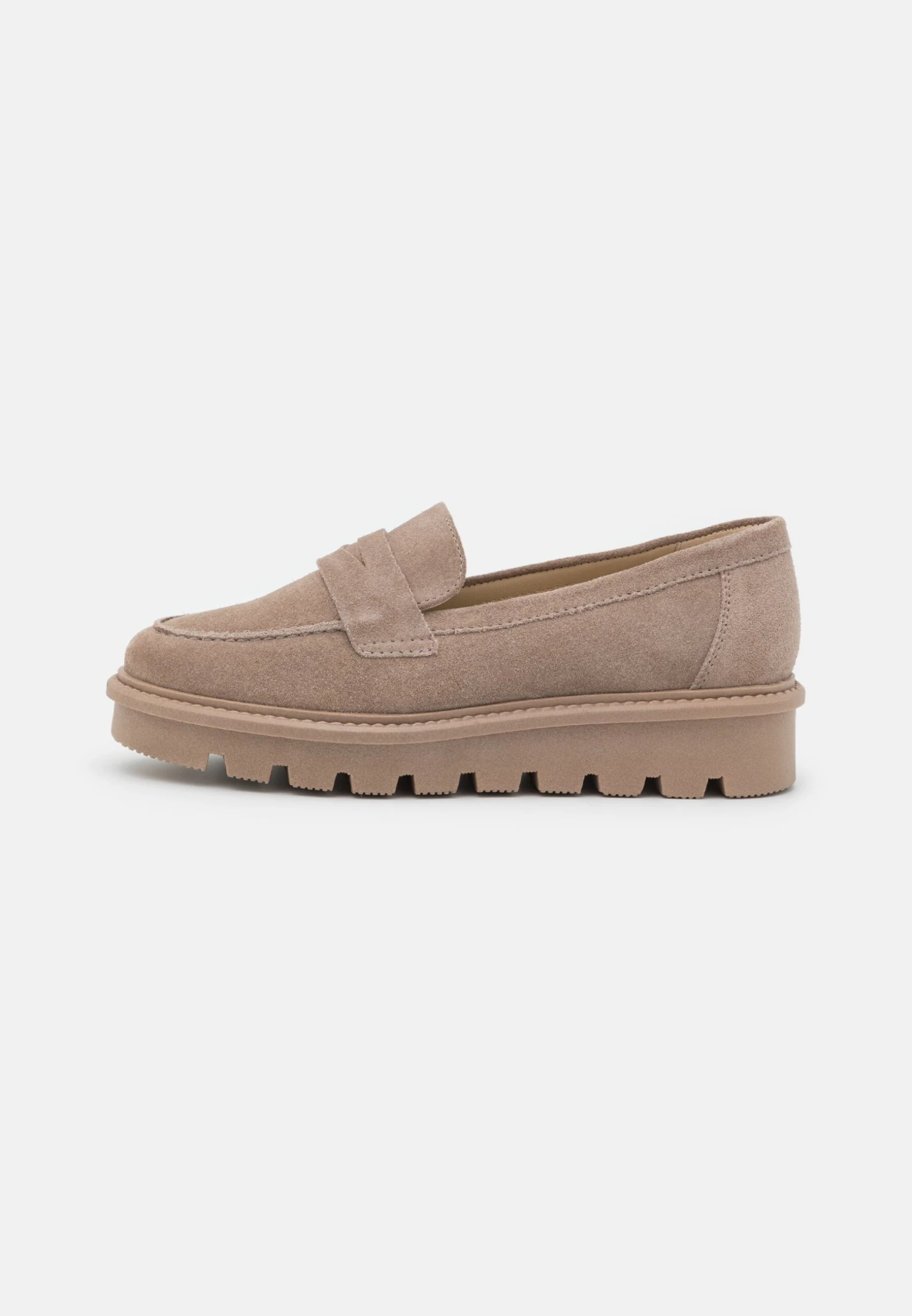 Comfort Leather - Mocassins - Taupe 2 Comfort Leather - Mocassins - Taupe – Image 2