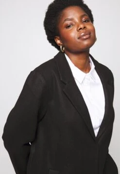 Vero Moda Curve Vmcpop Coat - Manteau Classique - Black -Femelle Vêtements Boutique 90f9330f668f4dfe9d879f8e201d1680