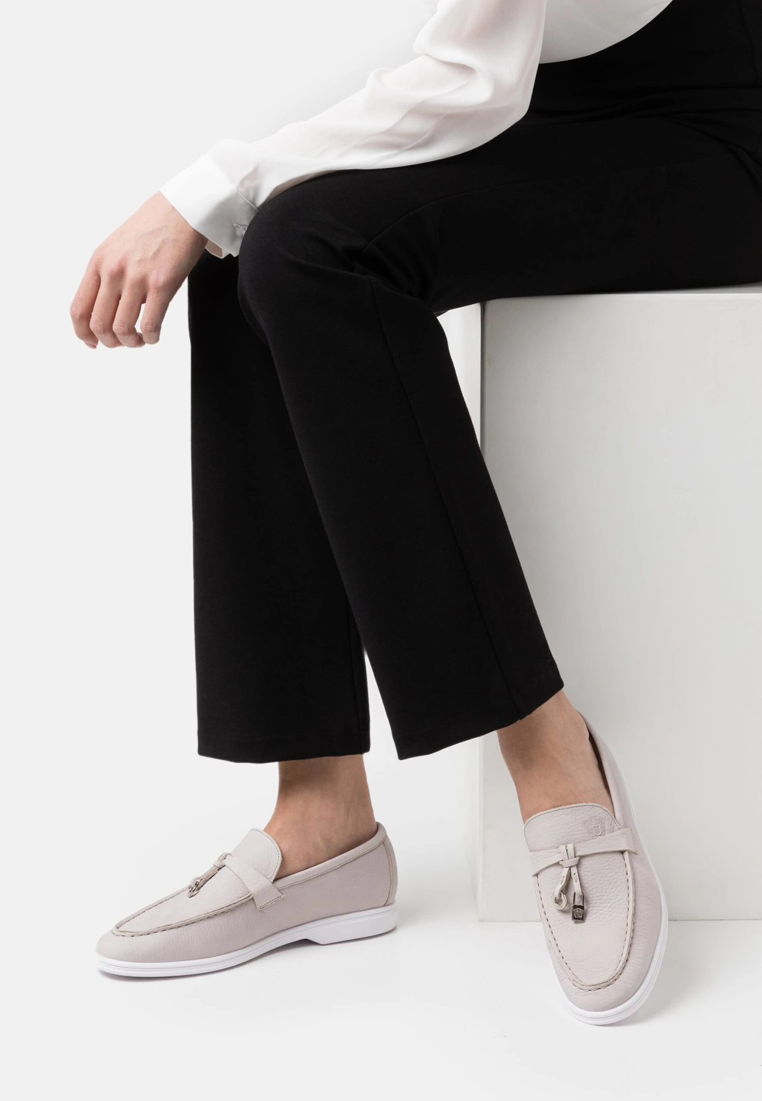 MELVIN & HAMILTON Adley 3 - Mocassins - Argilla/Offwhite 1 MELVIN & HAMILTON Adley 3 - Mocassins - Argilla/Offwhite