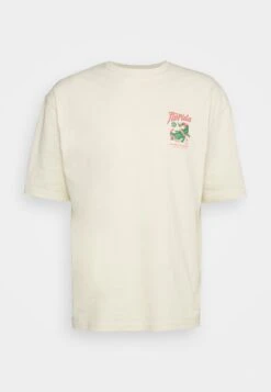 YOURTURN Crocodile Florida Graphic Tee Unisex - T-Shirt Imprimé - Beige -Femelle Vêtements Boutique b198d671e565489ea5d4e3807bddb05c