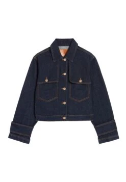 CLAUDIE PIERLOT Villy - Veste En Jean - Denim Brut -Femelle Vêtements Boutique b4f818bceb1048a2a631400861a03c9f