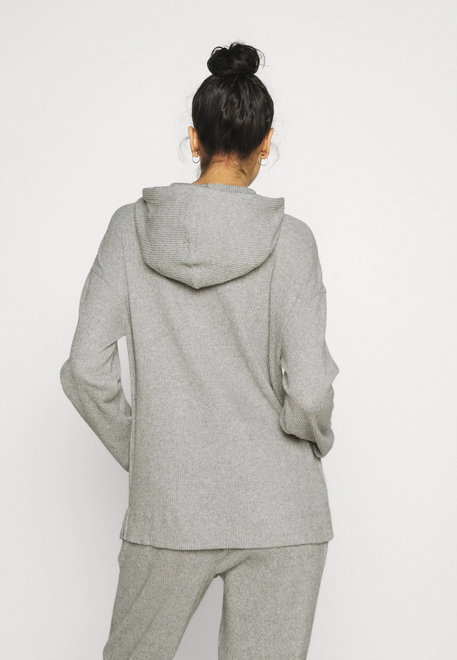 CALVIN KLEIN UNDERWEAR Ease Hoodie - Haut De Pyjama - Grey Heather 3 CALVIN KLEIN UNDERWEAR Ease Hoodie - Haut De Pyjama - Grey Heather – Image 3
