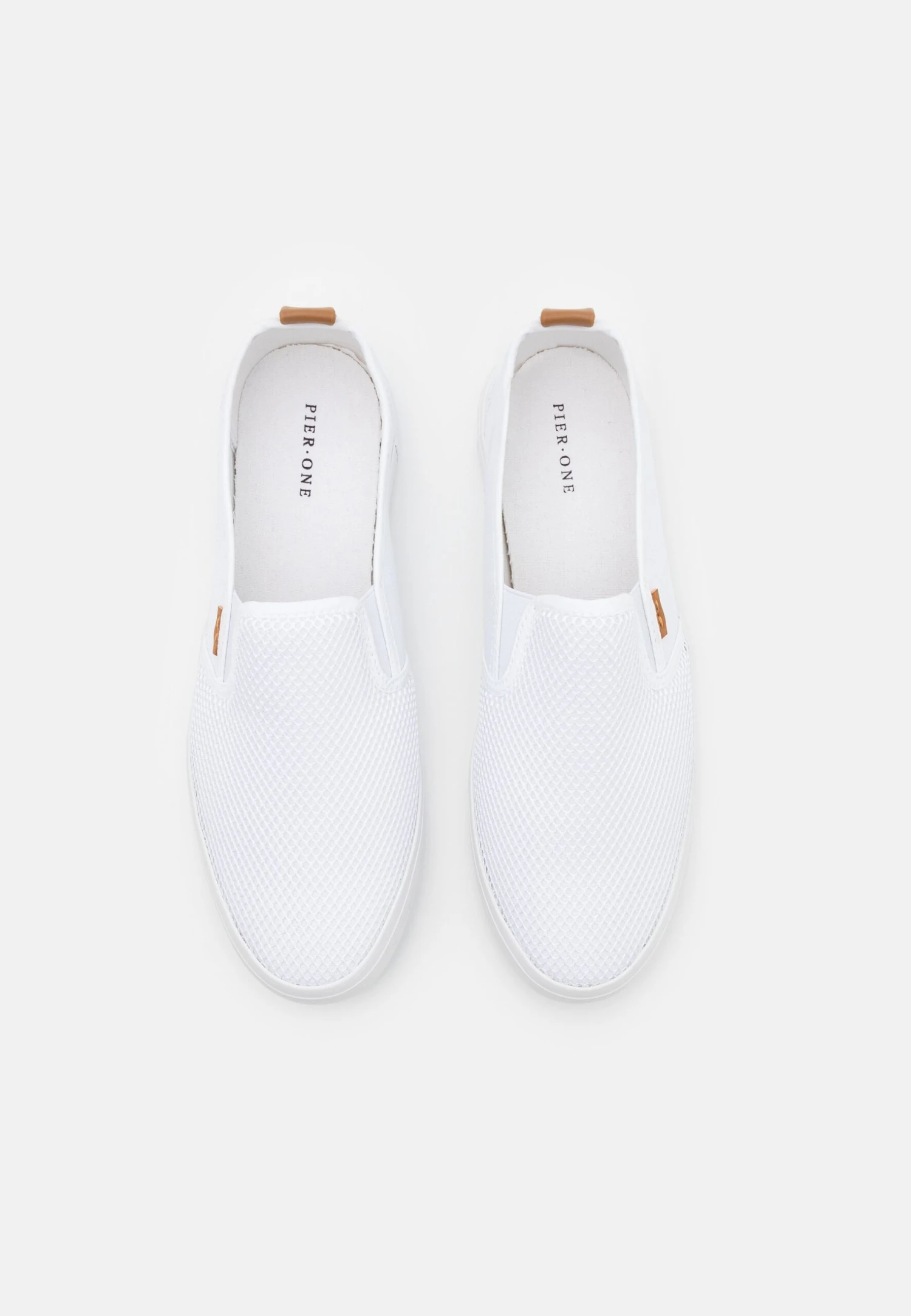 Pier One Unisex - Mocassins - White 4 Pier One Unisex - Mocassins - White – Image 4