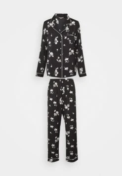 Anna Field Set - Pyjama - Black/Offwhite -Femelle Vêtements Boutique ce45f845024a4bf0905e3db5c428bd2b