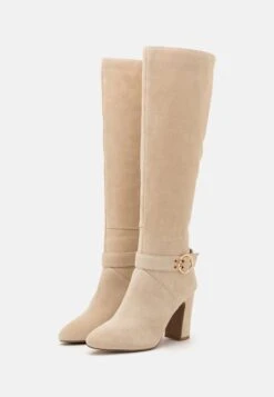 Anna Field Leather - Bottes À Talons Hauts - Beige -Femelle Vêtements Boutique d17d2f051aa24e3a825e9d6220e44203