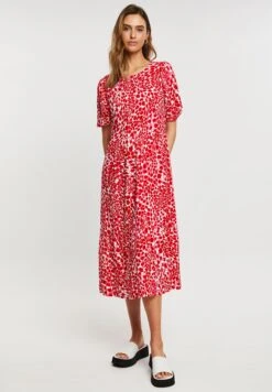 Threadbare Thb Snow Tierred - Robe De Jour - Pink