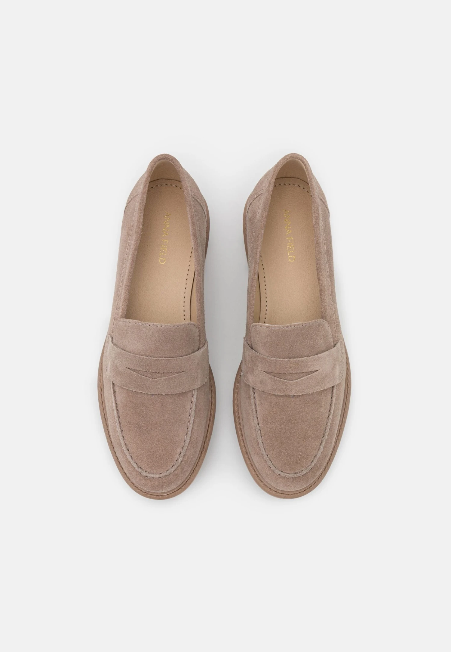 Comfort Leather - Mocassins - Taupe 6 Comfort Leather - Mocassins - Taupe – Image 6