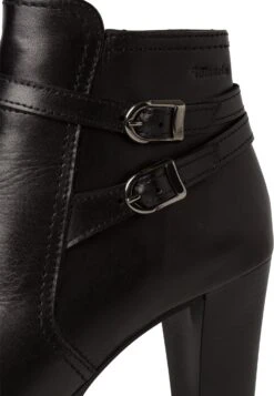 Tamaris Boots À Talons - Black Leather -Femelle Vêtements Boutique d71caeb6a93d4929b33fc7d470392921