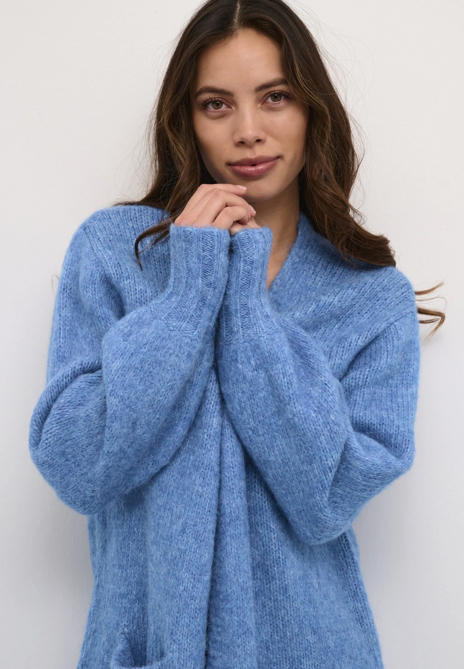 Kaffe Alioma - Gilet - Regatta Melange 4 Kaffe Alioma - Gilet - Regatta Melange – Image 4