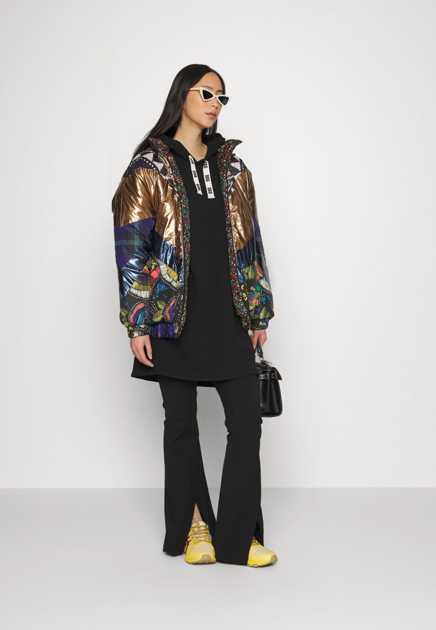 Ugg Aderyn Hoodie Dress - Sweat À Capuche - Black 2 Ugg Aderyn Hoodie Dress - Sweat À Capuche - Black – Image 2