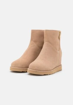 Anna Field Leather Winter Boot - Boots À Talons - Beige -Femelle Vêtements Boutique e258a62667cb47dcbe9c7fb1cf4d772f
