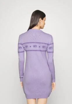 Chiara Ferragni Maxilogo Dress - Robe Pull - Purple 9 Chiara Ferragni Maxilogo Dress - Robe Pull - Purple -Femelle Vêtements Boutique ed878329a61546cb83368c8456289cb0