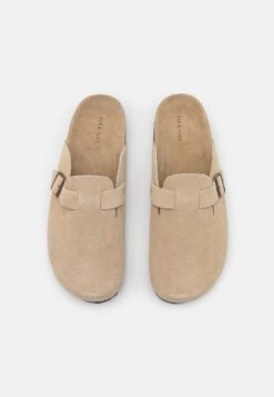 Pier One Leather Unisex - Chaussons - Beige -Femelle Vêtements Boutique fb9c0aed91d14aa2a90f9e1af6a1df5d