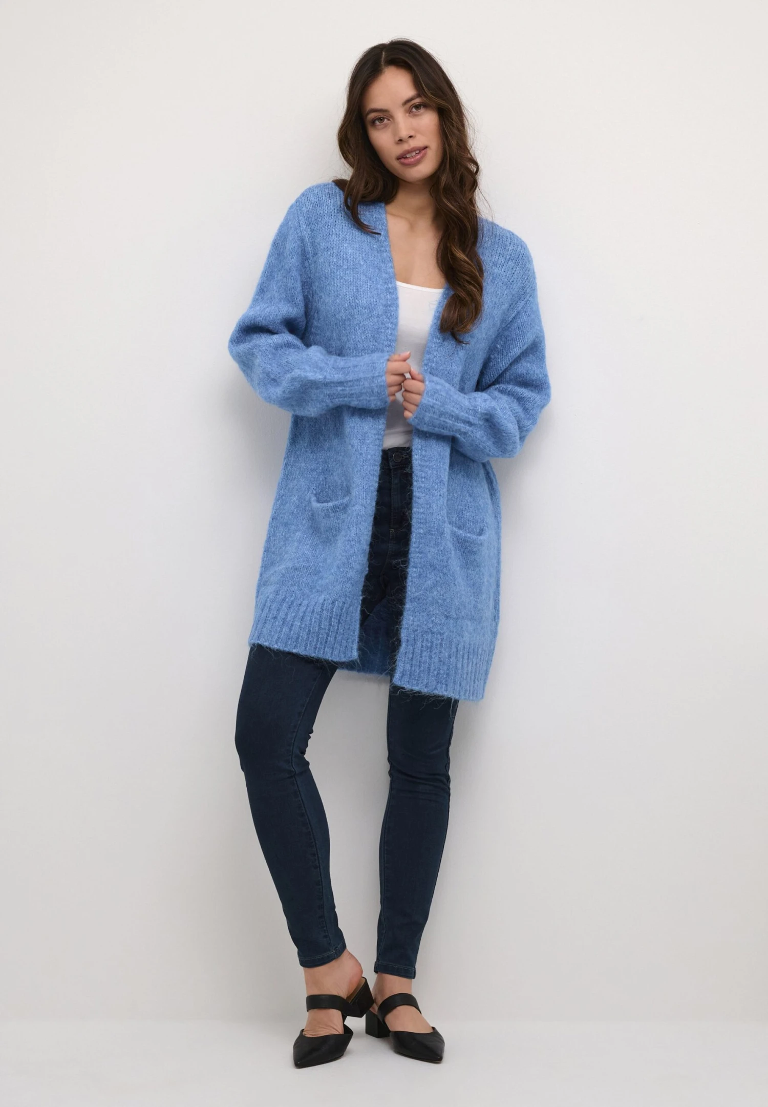 Kaffe Alioma - Gilet - Regatta Melange 2 Kaffe Alioma - Gilet - Regatta Melange – Image 2