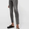 Stradivarius Mit Hohem Bund - Jean Slim - Dark Grey